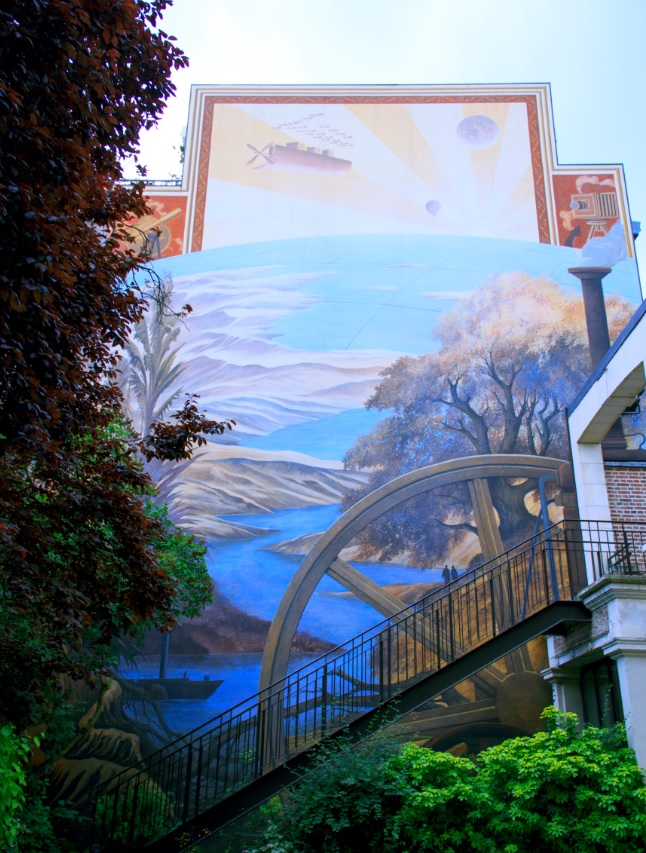 Fresque Murale - Maison Jules Verne